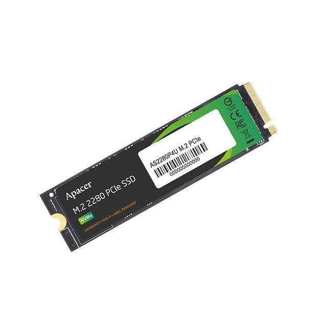 Твердотельный накопитель Apacer SSD AS2280P4U 256Gb M.2 PCIe Gen3x4, R3500/W1200 Mb/s, MTBF 1.8M, 3D NAND, NVMe, Retail (AP256GAS2280P4U-1) (AP256GAS2280P4U-1) фото 1