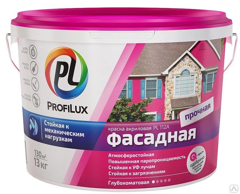 Краска Профилюкс Фасадная (14кг) ОПТ фото 1