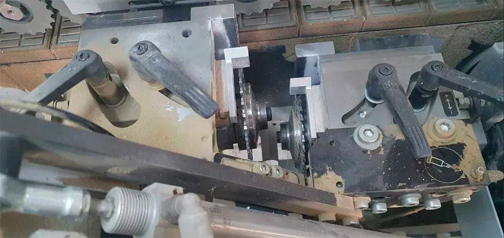 Кромкооблицовочный станок Brandt «Optimat KD 56» пятиоперационный фото 3