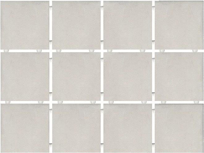 Плитка Kerama Marazzi Амальфи серый светлый, полотно 30х40 из 12 частей 9,9х9,9 фото 1