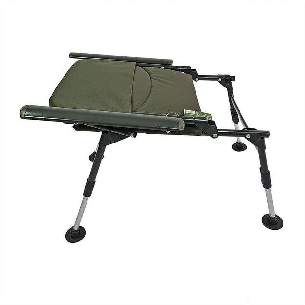 Раскладное кресло с неопреновой спинкой хаки фото 8