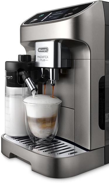 Кофемашина Delonghi Magnifica Plus ECAM320.70.TB 1450Вт титановый/черный фото 3