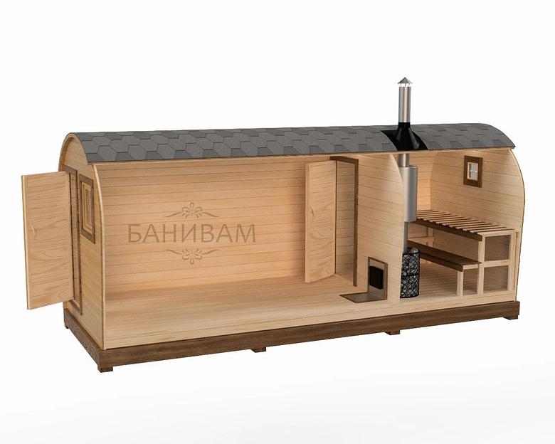 Баня «Премиум» 6 м фото 1