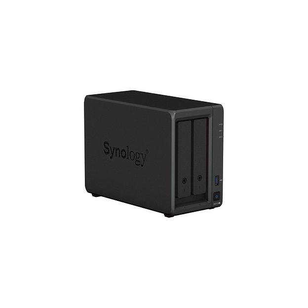 Сетевое хранилище NAS SYNOLOGY DS723+ 2-bay настольный Ryzen R1600 фото 1