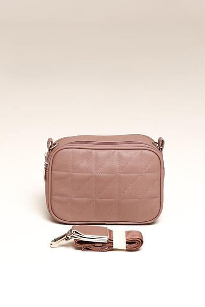 Женская сумка кросс-боди кофе с молоком опт фото 6