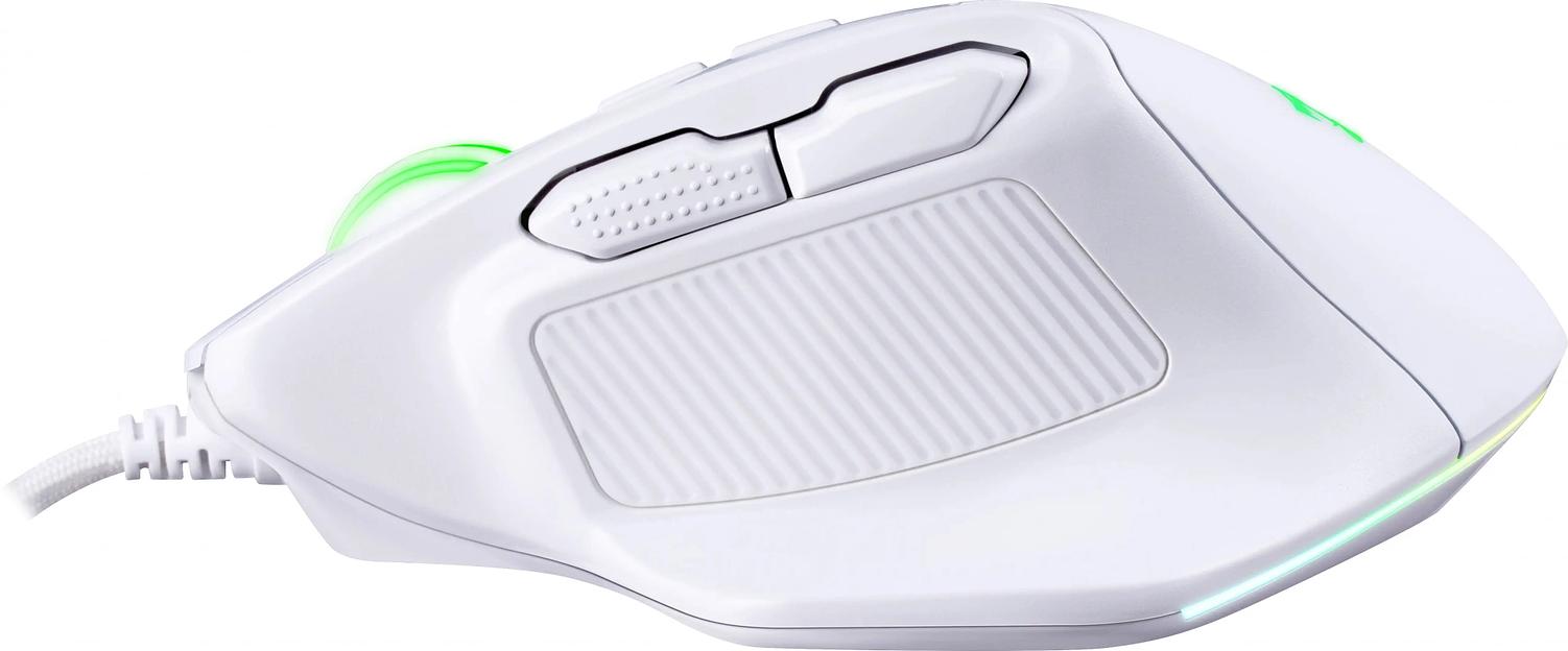 Мышь проводная REDRAGON Bullseye белый, 12400 dpi, USB, кнопки - 8 фото 7