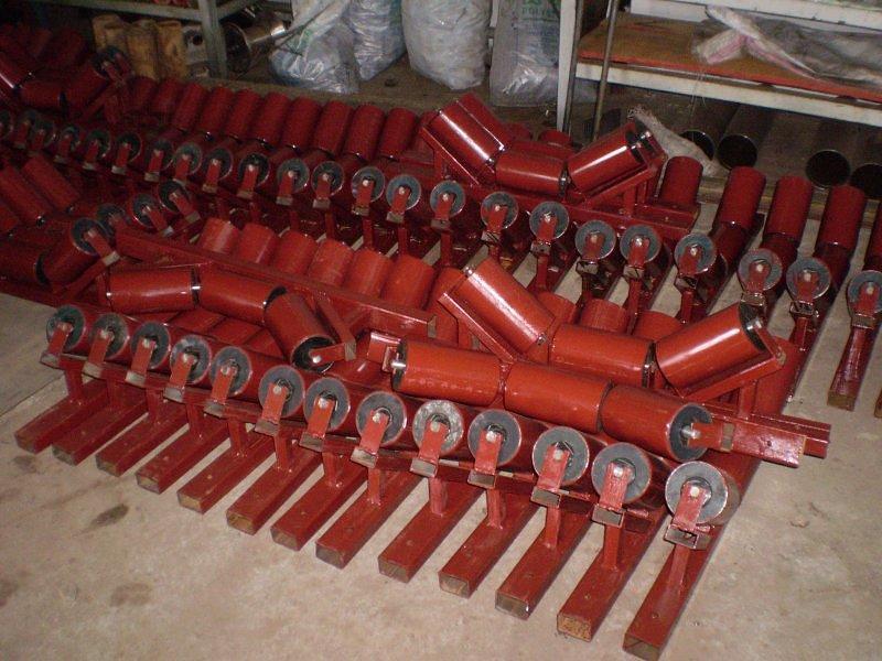 Ролик ф127 поддерживающий под ленту 1200 мм фото 5