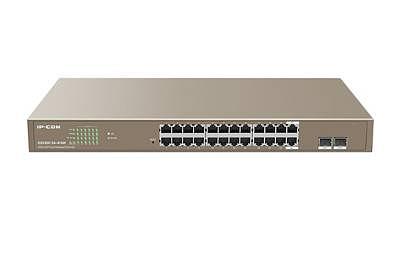 IP-COM G3326P-24-410W Коммутатор управляемый PoE, 26 портов, 24x1 Гбит/с, SFP 2x1 Гбит/с, PoE 24x30Вт (до 370Вт) фото 1