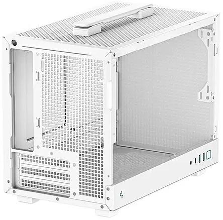 Корпус Deepcool CH160WH белый без БП miniITX 7x120mm 2x140mm 1xUSB3.0 audio bott PSU фото 7