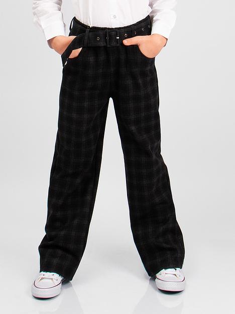 Брюки для девочки Соль&Перец чёрный, арт.SP636 ОПТ фото 7