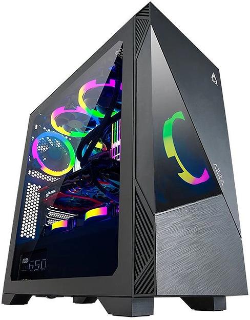 Корпус Azza ECLIPSE черный без БП ATX 4x120mm 2xUSB2.0 1xUSB3.0 audio bott PSU фото 3