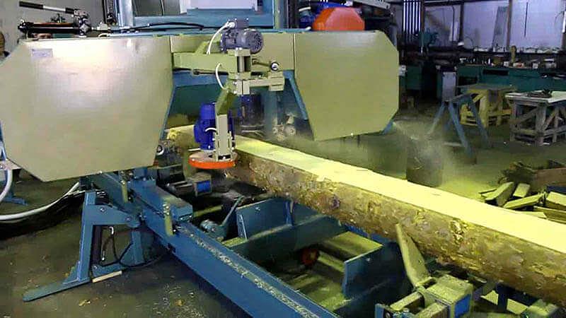 Ленточная пилорама «Авангард-ЛП-80 S.E.N.» c механизированными направляющими фото 3