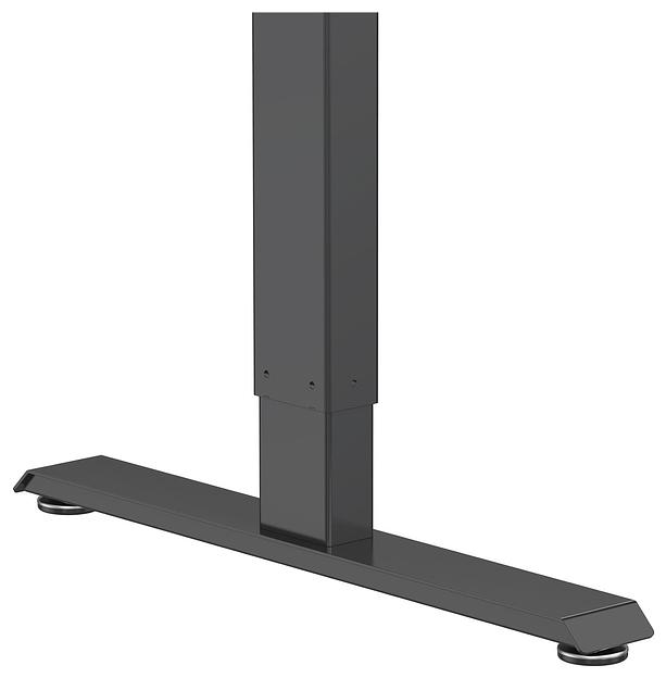 Стол Cactus CS-EDL-GBK столешница МДФ черный каркас черный фото 3