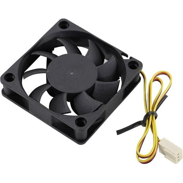 Exegate EX283369RUS Вентилятор ExeGate ExtraSilent ES06015S3P, 60x60x15 мм, подшипник скольжения, 3pin, 2500RPM, 22dBA фото 1