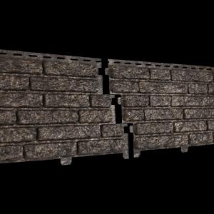 Фасадная панель Ю-Пласт,Stone-house S-Lock Кварцит ,Коричневый фото 1