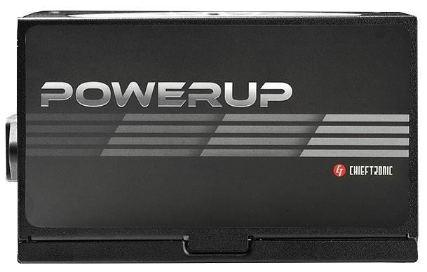 Блок питания Chieftec CHIEFTRONIC PowerUp GPX-550FC (ATX 2.3, 550W, 80 PLUS GOLD, Active PFC, 120mm fan, Full Cable Management, LLC design) Retail (GPX-550FC) фото 6
