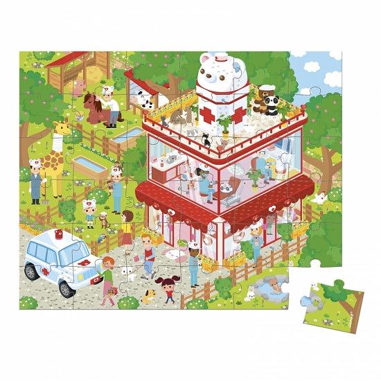 Пазл Janod Ветеринарная клиника 36 эл. J02776 фото 1