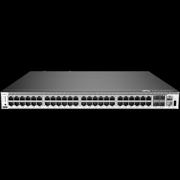 S5731-H48P4XC (48x10/100/1000BASE-T ports, 4x10GE SFP+ ports, 1xexpansion slot, PoE+, without power module) фото 1
