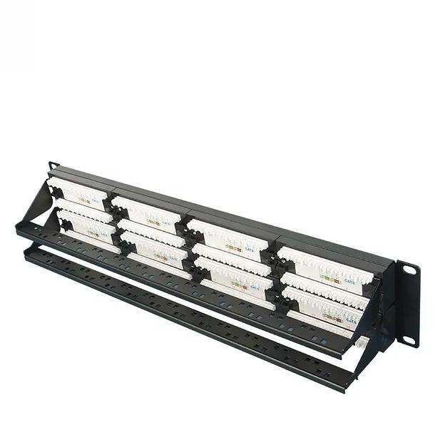 Патч-панель 19'. 48 портов RJ-45. UTP. Cat.5e. 2U фото 1