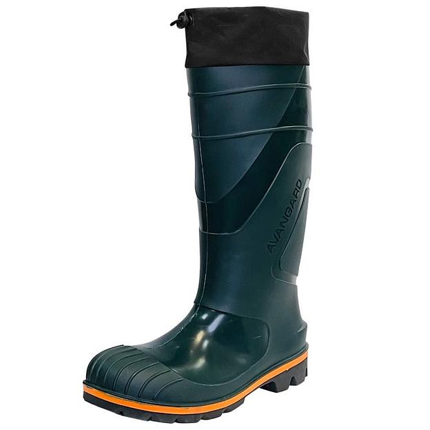 Сапоги ПВХ «Геолэндер», КП, с надставкой, тёмно-зелёный фото 1