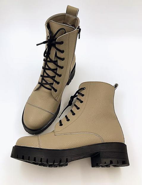 Ботинки берцы BuzShoes зимние хаки ОПТ фото 9