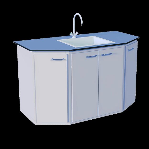 Стол-мойка торцевой Спектромарт СМТ фото 1