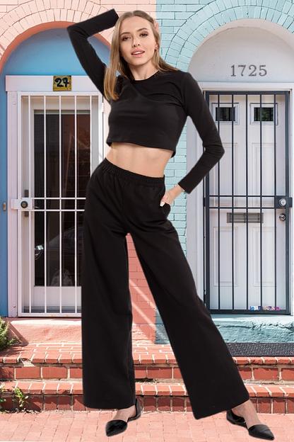 Костюм футер 2-х нитка 3193/01/Черный фото 1