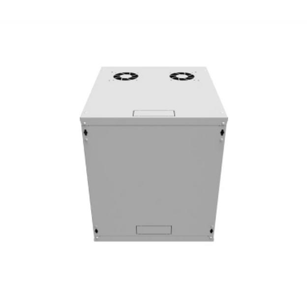 Шкаф телекоммуникационный настенный 12U, 523х600х599мм серия LITE (стеклянная дверь) фото 3