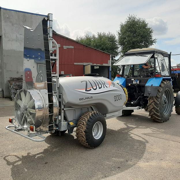 Опрыскиватель Зубр ПВ с двухвентиляторной приставкой Колонна 2.0 фото 2