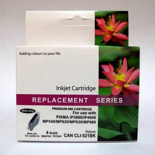 Картридж Canon CLI-521BK Black Jet Tek опт фото 2