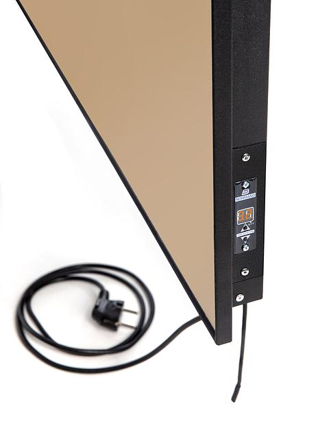 Керамический обогреватель «NORMAND» 700 Э (бежевый/черный) ОПТ фото 5