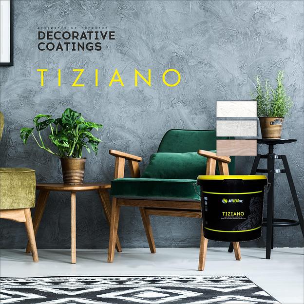 Tiziano акриловая фактурная паста ОПТ фото 1