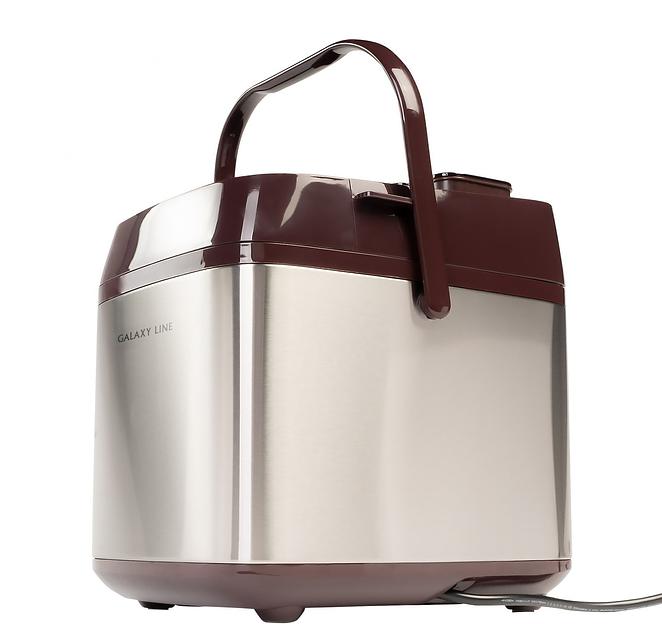 Хлебопечь Galaxy Line GL 2700 600Вт коричневый/серебристый фото 2
