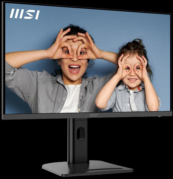 Монитор MSI PRO MP273QP E2 27" 16:9 WQHD(2560x1440) IPS Flat,1ms(MPRT),1000:1,100M:1,400nit,178/178,2xHDMI 2.0,DP 1.2,Speaker,Tilt,Swivel,Height,Pivot,VESA,100Hz,Black,1y war-ty (9S6-3PB69H-043) фото 2