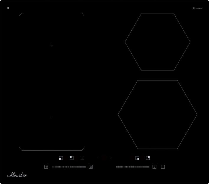 Индукционная варочная поверхность Monsher MHI 6113 черный фото 1