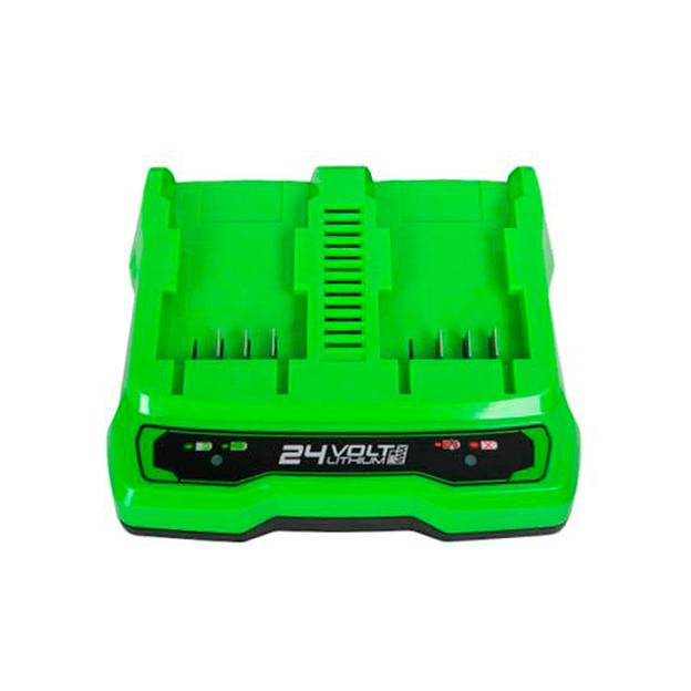 Greenworks Зарядное устройство для 2-х аккумуляторов Greenworks G24X2UC2, 24V [2931907] фото 3