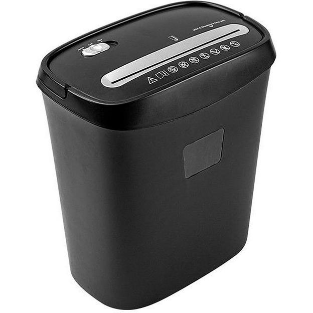 Уничтожитель бумаг Deli E9947, P-4, 5х38, 8 лист. одновременно, 15л фото 2