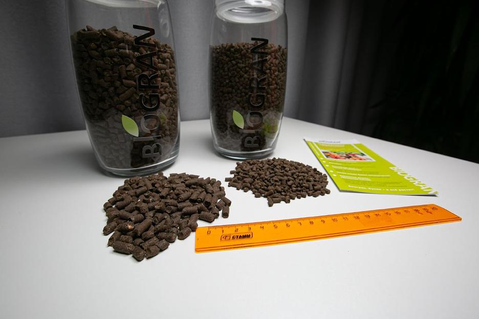 Органическое удобрение в гранулах «Биогран 5-4-4», 6 мм, в Биг-бэге 95х95х160 мм фото 1