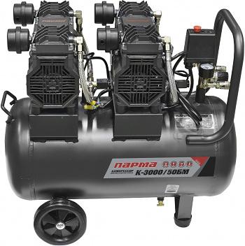 Компрессор поршневой Парма БМ K-3000/50БМ масляный 474л/мин 50л 3000Вт серый/черный фото 2