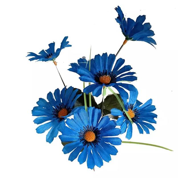 Букет ромашек 7 голов 30см 311-082 фото 4