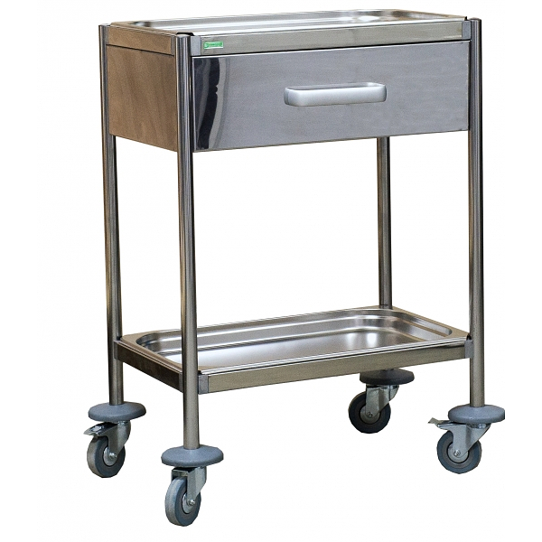 Стол манипуляционный (процедурный) из нержавеющей стали «ЭРГО» Э-147-СП фото 1