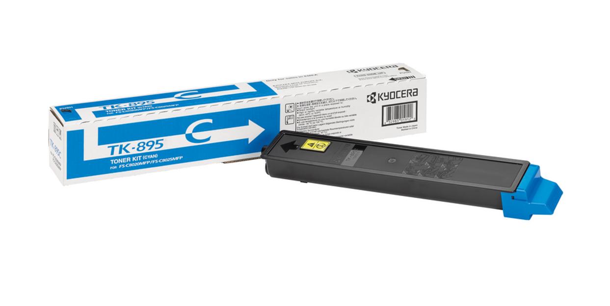 Тонер-картридж Kyocera «Integral TK-895C» с чипом ОПТ фото 1