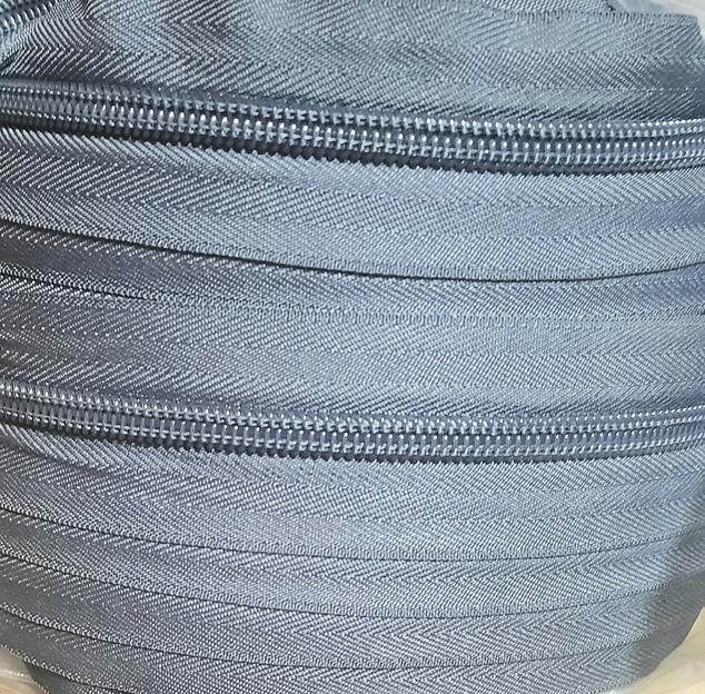 Молния №8 Серая метражная фото 1