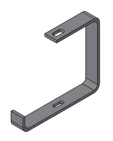 Подвес С-образный Пп5.125 (цинк) фото 1