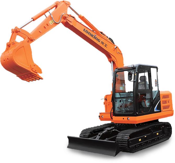 Гусеничный экскаватор «Lonking CDM6080» фото 1