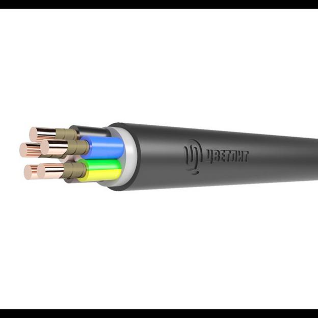 Кабель ВВГнг(А)-FRLS 5х4 ОК (N PE) 0.66кВ (м) Цветлит 00-00140729 фото 1