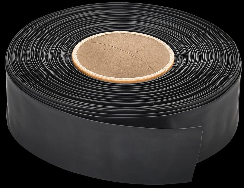 Трубка термоусадочная ТТУ 1/0,5 черная 400м GENERICA фото 1