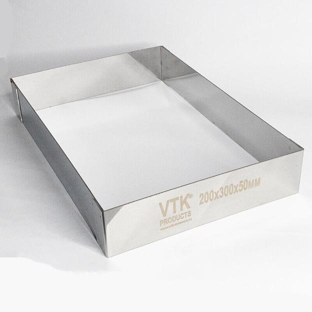 Форма для выпечки и заморозки Прямоугольник 200х300 мм высота 50 мм фото 1