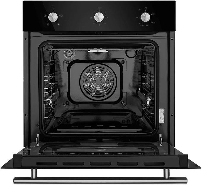 Духовой шкаф Электрический Maunfeld EOGC604BSlim черный фото 2