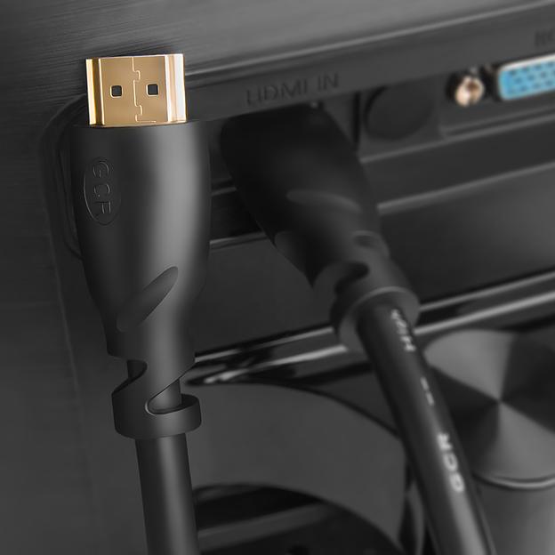 Greenconnect Кабель 1.5m HDMI 1.4, OD7.3mm, 30/30 AWG, позолоченные контакты, Ethernet 10.2 Гбит/с, 3D, 4K, экран Greenconnect HDMI (m) - HDMI (m) 1.5м (GCR-HM310-1.5m) фото 7